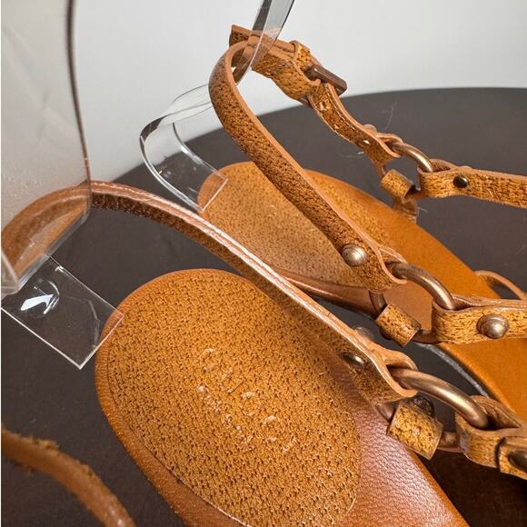 Gucci by Tom Ford Bamboo Strappy Heeled Sandals - Size 6.5 - Picture 5 of 7